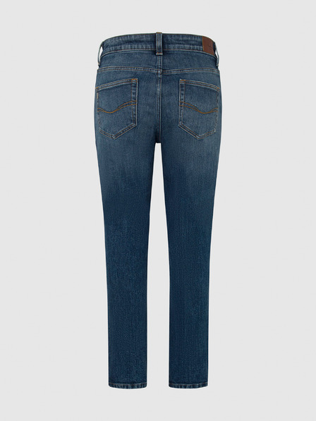 Pepe Jeans Modré dámské tapered džíny Pepe Jeans
