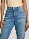Pepe Jeans Modré dámské straight fit džíny Jeans Pepe Jeans