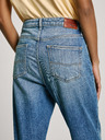 Pepe Jeans Modré dámské straight fit džíny Jeans Pepe Jeans