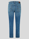 Pepe Jeans Modré dámské straight fit džíny Jeans Pepe Jeans