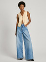 Pepe Jeans Světle modré dámské wide fit džíny Pepe Jeans