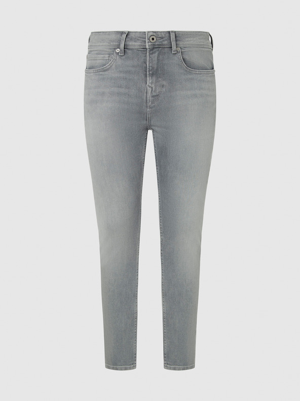 Pepe Jeans Světle šedé pánské skinny fit džíny Pepe Jeans