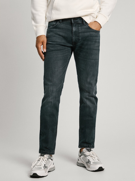 Pepe Jeans Tmavě modré pánské straight fit džíny Jeans Pepe Jeans