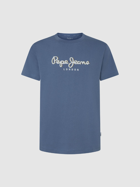 Pepe Jeans Modré pánské tričko Pepe Jeans