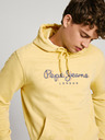 Pepe Jeans Žlutá pánská mikina s kapucí Pepe Jeans