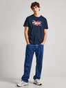 Pepe Jeans Tmavě modré pánské tričko Pepe Jeans