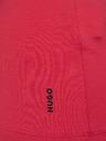 HUGO Sada dvou dámských triček v černé a červené barvě HUGO