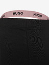HUGO Černé dámské legíny flared fit HUGO