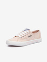 Pepe Jeans Světle růžové dámské tenisky Pepe Jeans Brady Basic