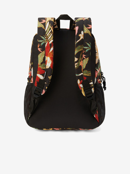 Dakine Béžovo-černý květovaný batoh Dakine Tardy Slip 25 l