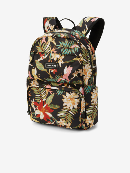 Dakine Béžovo-černý květovaný batoh Dakine Method 25 l