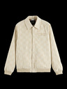 Scotch & Soda Krémová pánská manšestrová bunda Scotch & Soda College