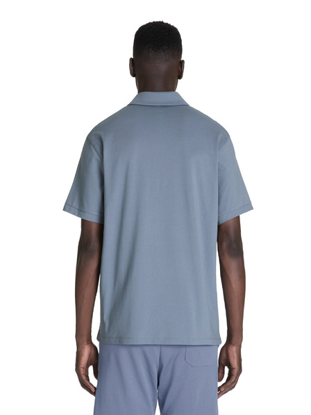 Celio Modré pánské polo tričko Celio Jeterne CoolMax
