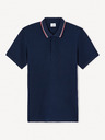 Celio Tmavě modré pánské polo tričko Celio Jevrait
