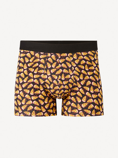 Celio Černé pánské boxerky Celio Jibopizza