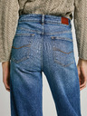 Pepe Jeans Modré dámské straight džíny Pepe Jeans