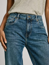 Pepe Jeans Modré dámské wide džíny Pepe Jeans