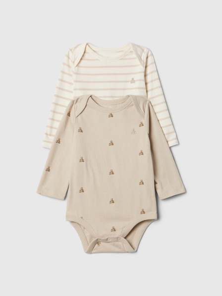 GAP Baby bavlněné body, 2 ks