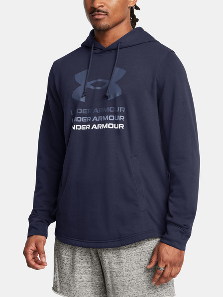 Under Armour Pánská mikina Under Armour UA Rival Terry Graphic Hood