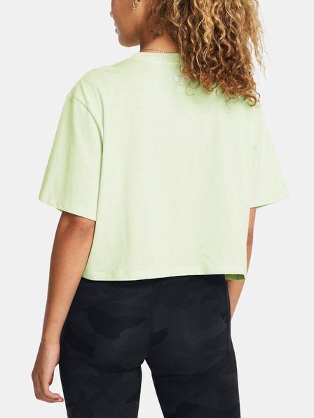 Under Armour Dámské tričko Under Armour UA W BOXY CROP LOGO SS