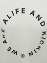 Alife and Kickin Bílé pánské tričko Alife and Kickin
