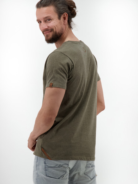 Alife and Kickin Khaki pánské tričko Alife and Kickin