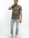 Alife and Kickin Khaki pánské tričko Alife and Kickin