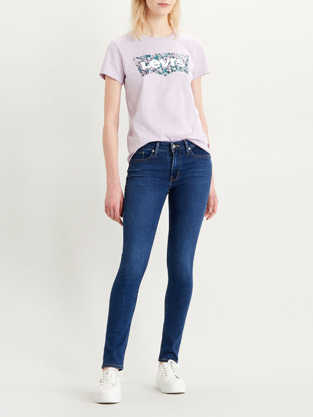 Levi's® Tmavě modré dámské skinny fit džíny Levi's® 711
