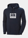 Helly Hansen Tmavě modrá pánská mikina s kapucí HELLY HANSEN HH Box Hoodie Helly