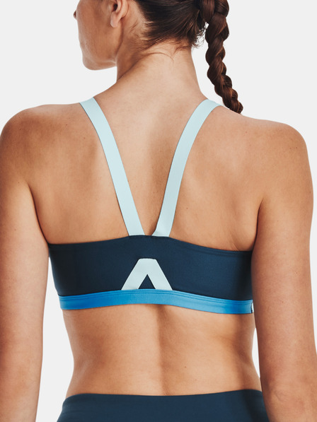Under Armour Dámská podprsenka Under Armour UA Infinity Mid High Neck Shine