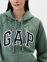 GAP Mikina na zip s logem GAP
