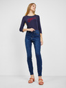 Orsay Tmavě modré dámské skinny fit džíny ORSAY