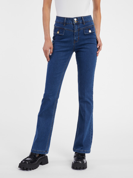 Orsay Modré dámské bootcut džíny ORSAY