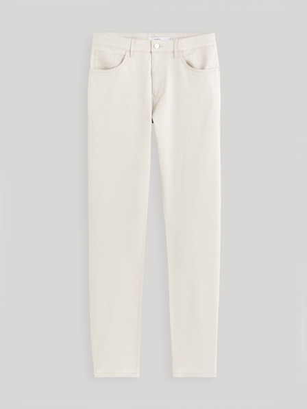 Celio Krémové pánské kalhoty Celio Gofive