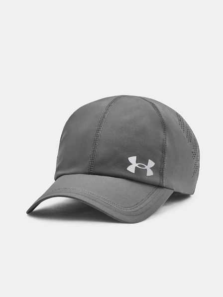 Under Armour Šedá pánská kšiltovka Under Armour Iso-chill Launch Adj-GRY