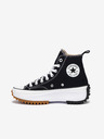 Converse Černé dámské kotníkové tenisky na platformě Converse Run Star Hike