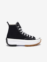 Converse Černé dámské kotníkové tenisky na platformě Converse Run Star Hike