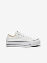 Converse Bílé tenisky na platformě Converse Chuck Taylor All Star Canvas Platform