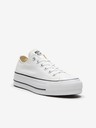 Converse Bílé tenisky na platformě Converse Chuck Taylor All Star Canvas Platform