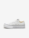 Converse Bílé tenisky na platformě Converse Chuck Taylor All Star Canvas Platform