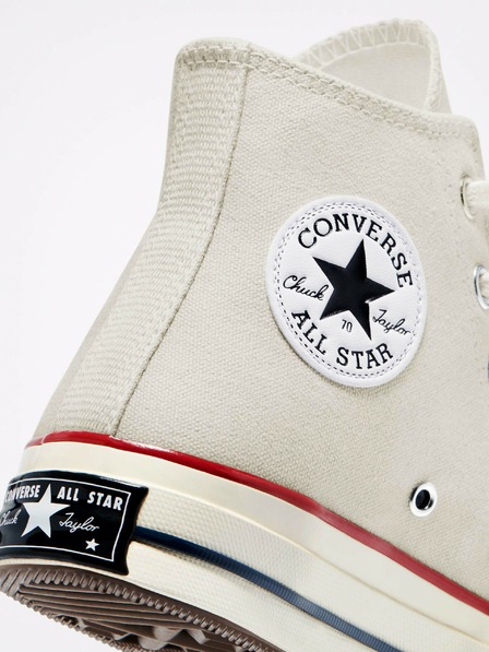 Converse Krémové kotníkové tenisky Converse Chuck 70