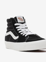 Vans Černé kotníkové tenisky s koženými detaily VANS SK8-Hi
