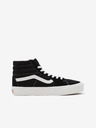 Vans Černé kotníkové tenisky s koženými detaily VANS SK8-Hi