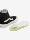 Vans Černé kotníkové tenisky s koženými detaily VANS SK8-Hi
