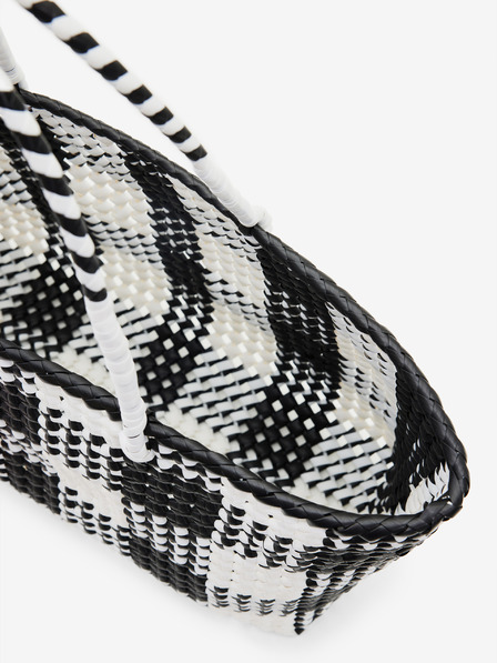 Desigual Černo-bílá dámská kabelka Desigual Lux