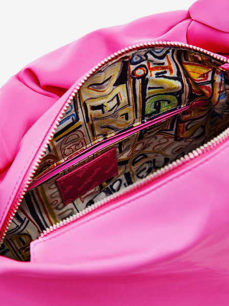 Desigual Tmavě růžová dámská kabelka Desigual Chocolin Rennes