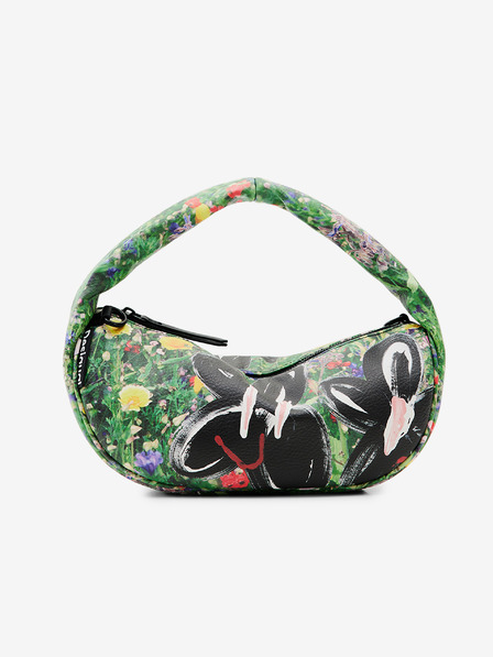 Desigual Zelená  dámská vzorovaná kabelka Desigual Arty Pepo Bangor