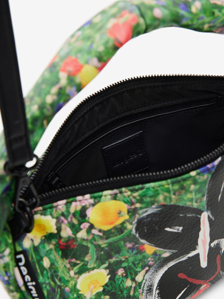 Desigual Zelená  dámská vzorovaná kabelka Desigual Arty Pepo Bangor