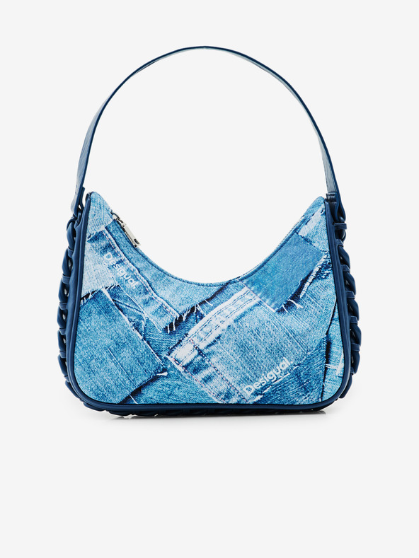 Desigual Modrá dámská vzorovaná kabelka Desigual Forever Blue Medley