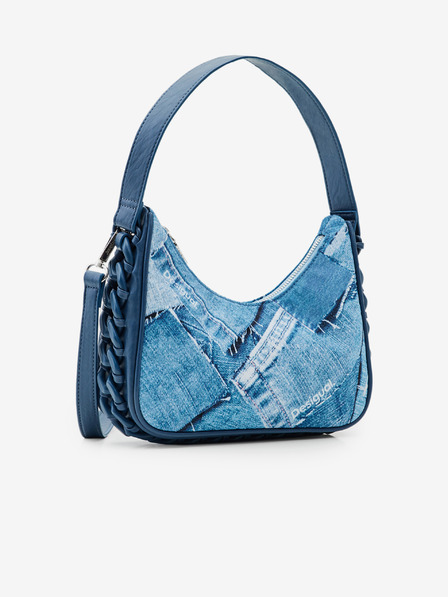 Desigual Modrá dámská vzorovaná kabelka Desigual Forever Blue Medley